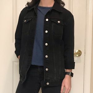 Madewell oversized denim jacket
